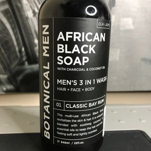 (Botanical men) African black soap